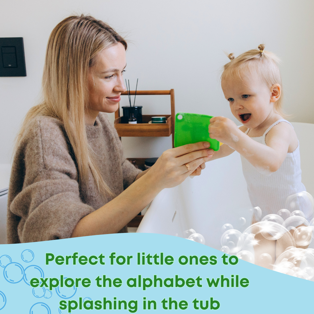 Make Bath Time Educational and Safe with SiliABCs Waterproof Silicone Flash Cards from Intellikiddos