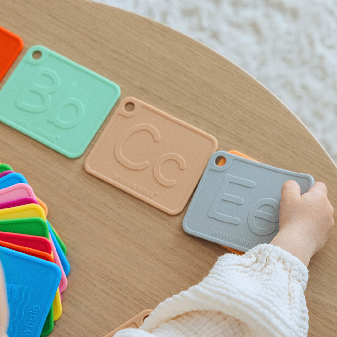 SiliABCs® Award-Winning Food Grade Silicone Alphabet Flash  Cards for Toddlers and Kids Ages 1-5
