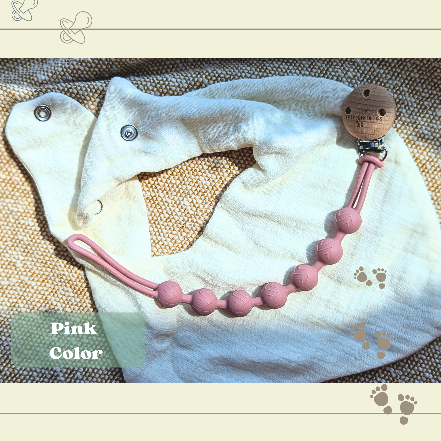 Food Grade Silicone Pacifier Clip