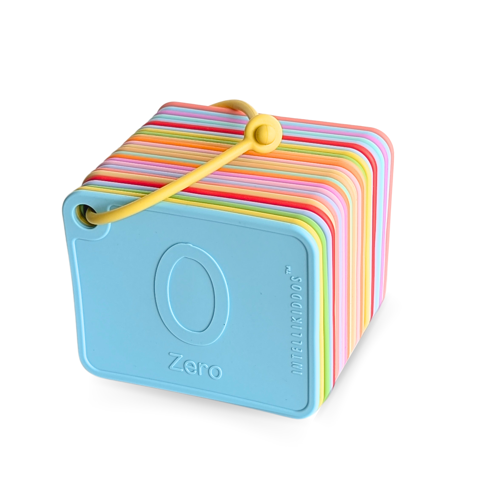 Sili123s™ Award-winning Raised Food-Grade Silicone Number Flash Cards for Toddlers and Kids Ages 1-5
