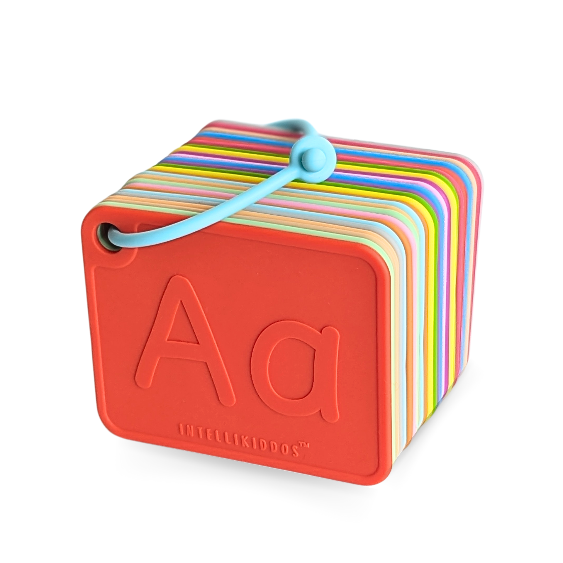 SiliABCs® Award-Winning Raised Food Grade Silicone Alphabet Flash Cards for Toddlers and Kids Ages 1-5