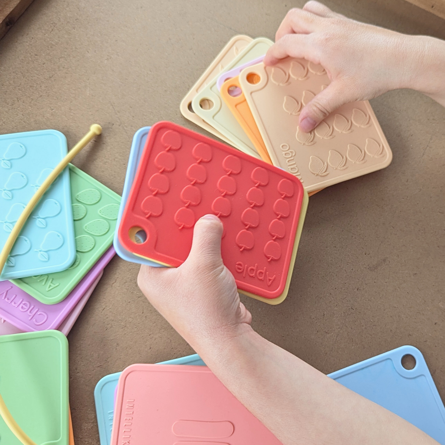 Sili123s® Award-winning Food-Grade Silicone Number Flash Cards for Toddlers and Kids Ages 1-5